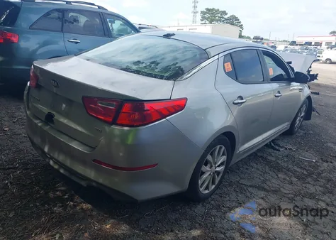 2015 Kia Optima Lx из США, поврежденный, VIN 5XXGM4A79FG461923